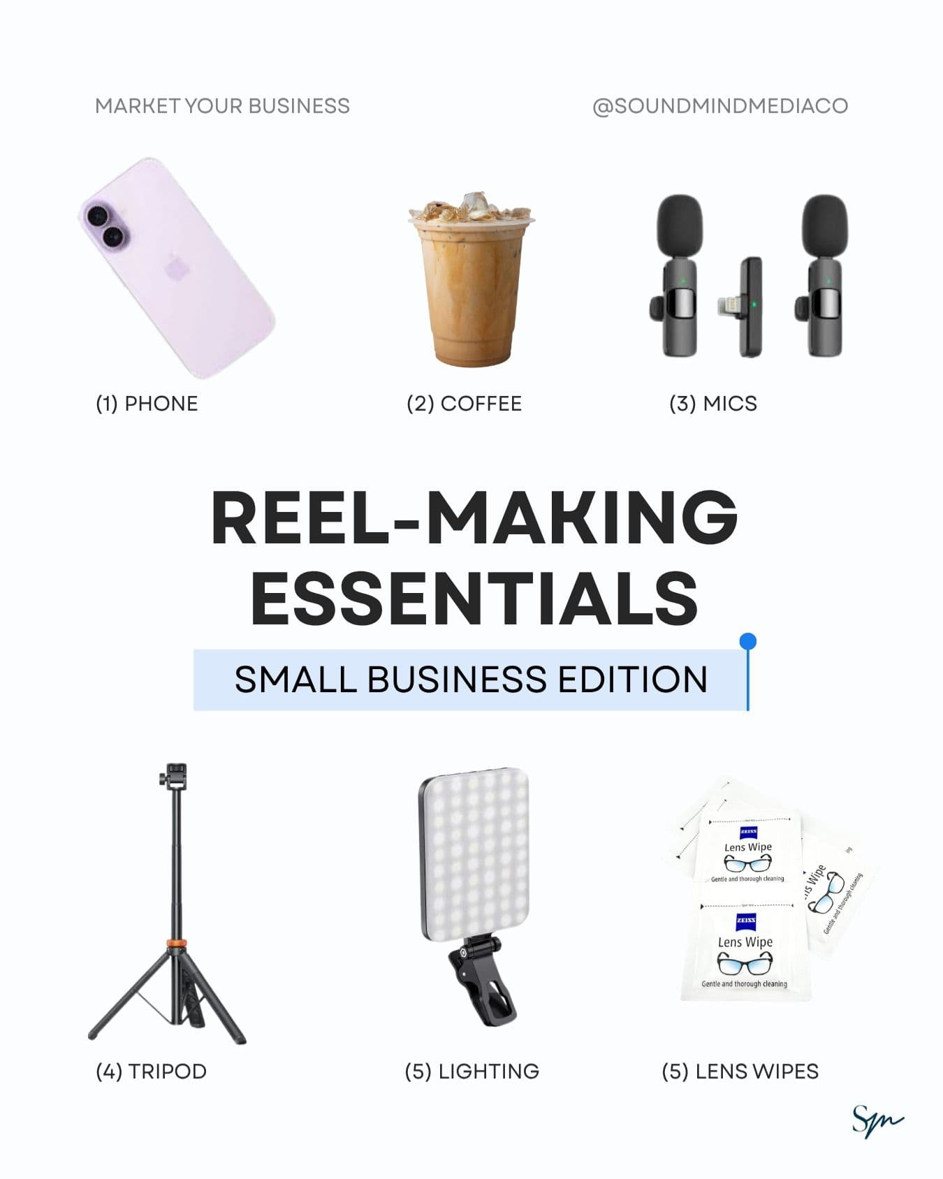 The Six Tools Small Business Owners Need to Start Making Reels